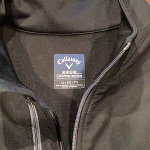 Callaway Men's Black Weather Series Jacket